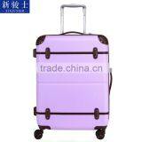 ABS PC Vintage Luggage Airport Luggage Trolley Vintage Suitcase thumbnail-2