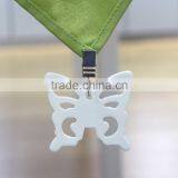 4-piece Set Butterfly Tablecloth Weight Clip thumbnail-3