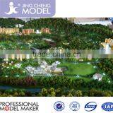 Architectural Planning Model With Interactive Intelligent Lighting Control Panels