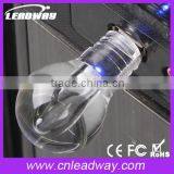 Fascinating LED Acrylic Light Bulb Shape USB Flash Drive 8gb Pen Drive thumbnail-4