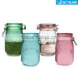 Chinese Food Packaging Clear Glass Mason Jar thumbnail-1