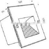 2.2W Wall Mounted Recessed Decorative Modern Indoor and Outdoor LED Wall Light thumbnail-4