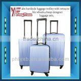 2014 China Supplier Abs/pc Luggage Trolley With Retractable Wheels,cheap Designer Luggage Sets thumbnail-1