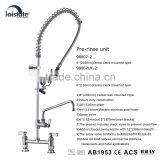 Commercial Kitchen 8''(203) Center Deck Mounted Pre-Rinse Unit With Add On Faucet (98007-2) thumbnail-1