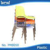 China Factory Price Stackable Plastic Chair for Sale thumbnail-4