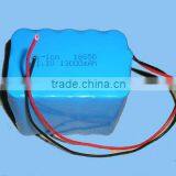 High Capacity Rechargeable 11.1v 13000mah Li-ion Battery 18650