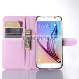 High Quality Leather Holster Card Wallet Folio Stand Flip Case Cover for Samsung GALAXY S7 Plus thumbnail-2