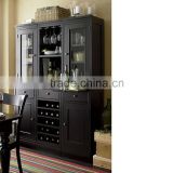 New Elegant Fashion Black European Style Wine Cabinets