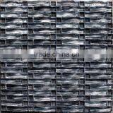 Iridescent Arch Crystal Glass Mosaic Tile for Home Interior Decoration /wallpapers(PMGIL059)