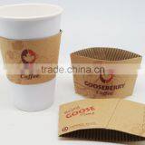 100% Eco-friendly Cup Sleeve in Paper With Custom Logos thumbnail-5