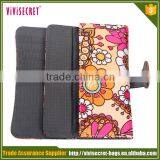 Ladies Evening Fashion Wallet New Style Women Full Printing Flowers Wallet thumbnail-4