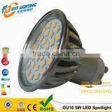 Chrome 3.5w 350lm 24smd 5050 Ra80 2700k 220v Gu10 Led Spotlight Dimmable thumbnail-4