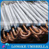 8 Panels Navy Color and Grey Color Auto Open Golf Umbrella thumbnail-4