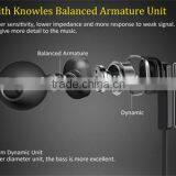 Original Huwaei Honor AM175 Dynamic Balanced Armature Dual Unit Support Hands Free Talking Ring Iron Headphones thumbnail-4