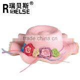 Fashion Straw Hat Promotion for Girl With Lace and Flower Hats for Women thumbnail-2