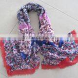 Turkish Printing Silk Scarf thumbnail-1