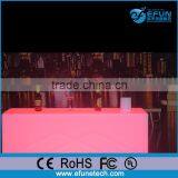 Portable Plastic Illuminated Rechargeable Bar Furniture,led Lighting Party Bar Counter