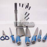 New Design Complete Royal 5 Pcs Kitchen Knife Set With Rack thumbnail-4
