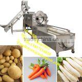 Potato Carrot Ginger Washing Peeling Machine /potato Peeling Machine