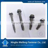 High Quality Stainless Steel Hex Washer Head Self Drill Screw Export to Chad thumbnail-2