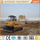 FR80 8300kg 60kw Foton Lovol 0.32CBM Earth Moving Top Quality FOPS&ROPS Cab Amphibious Excavator