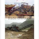 Ground Support Equipment of Sand Washing Equipment , Belt Conveyor