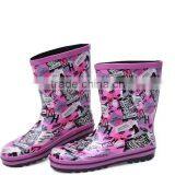 Custom Cheap Wholesale Fashion Rain Boots Girl Rubber Rain Boot thumbnail-2