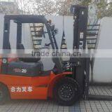 China Top1 Forklift HELI Brand 2 Ton Diesel Forklift With Triplex Mast Forklift for Sale thumbnail-2