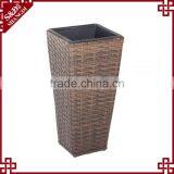60cm Height Resin Rattan Woven Large Office Decoration Used Tree Pot thumbnail-2