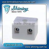 TC-202-A High Temperature 20A 2 Way Electric Ceramic Terminal thumbnail-2