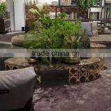 Vintage Italy Design Living Room Furniture/ Luxury Top Quality Fabric Sofa Set/ Gorgeous Sectional Sofa Couch thumbnail-5