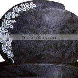 Pink Granite Heart Shaped Cemetery Headstones thumbnail-4