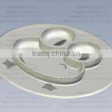 Wholesale Custom Non-Stick Silicone Plate for Kids Tableware Silicone Kid Placemat thumbnail-2