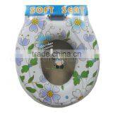 SOFT Mother-Baby Family PVC Toilet Seat Cover, Toilet Seat Cover W/printing, Soft Family Adult & Kid/child Toilet Seat thumbnail-3