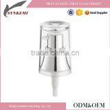 18mm Silver Cosmetic Treatment Pump With Overcap thumbnail-1