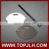 Cheap Blank MDF Custom Wood Sublimation Luggage Tag for Heat Press thumbnail-4