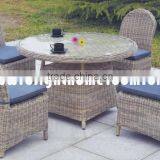 High Quality UV-resistant PE Rattan BM-5116 Leisure Outdoor Chair and Table Set thumbnail-2