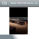 2015 Modern Latest Italy Ebony Veneer TV Stand With Marble Top thumbnail-4