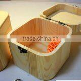 Eco-friendly Wood Locked Storage Box thumbnail-4