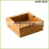 Bamboo Smoke Ash Holder Ashtray Cigar Ashtray Homex BSCI/Factory thumbnail-1