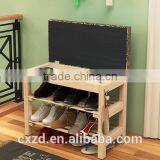 2016 Hot Selling Wooden Shoes-changing Bench thumbnail-2