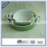 Oval Shape Unique Design Ceramic Wholesale Bakeware Set thumbnail-2
