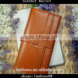 Emboss Logo Genuine Leather Ladies Wallets and Purses thumbnail-3