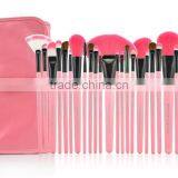 Wholesale 24 Pcs Rose Color Professional Makeup Brush Makeup Brush Set thumbnail-1