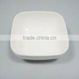 3"Unique Pure White Square Melamine Dishes thumbnail-2