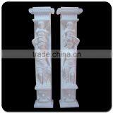 Decorative Columns Stone Carving Statue Roman Square Pillar Design thumbnail-3