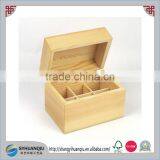 Customized Cheap Unfinished Wooden Sewing Box for Sale thumbnail-2