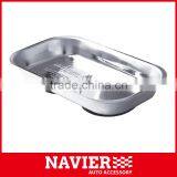 Square Stainless Steel Magnetic Parts Tray thumbnail-1