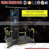 2016 Guangzhou Zhuoyuan 9D HTC Walking Space vr Simulator Infinite Space Walking Platform thumbnail-5