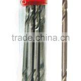 Double-Ended 1/8" HSS Stubby Drill Bits with Chromium Finish